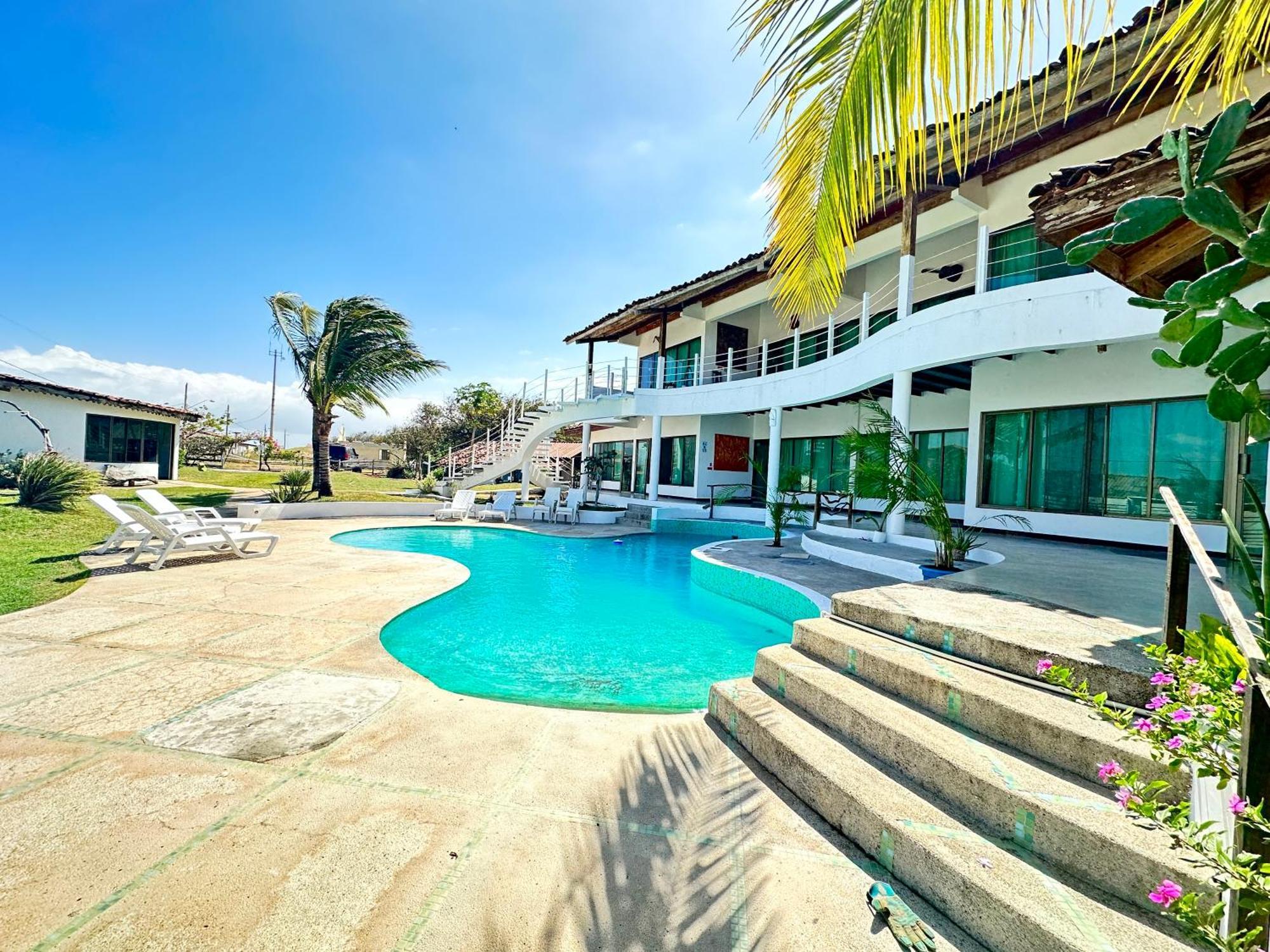 Hotel La Luna Playa El Uverito Las Tablas El Cedro  Buitenkant foto